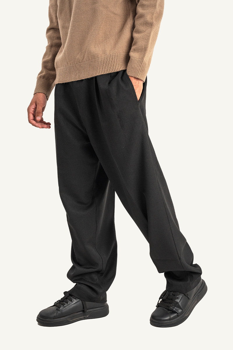 Textured Trousers