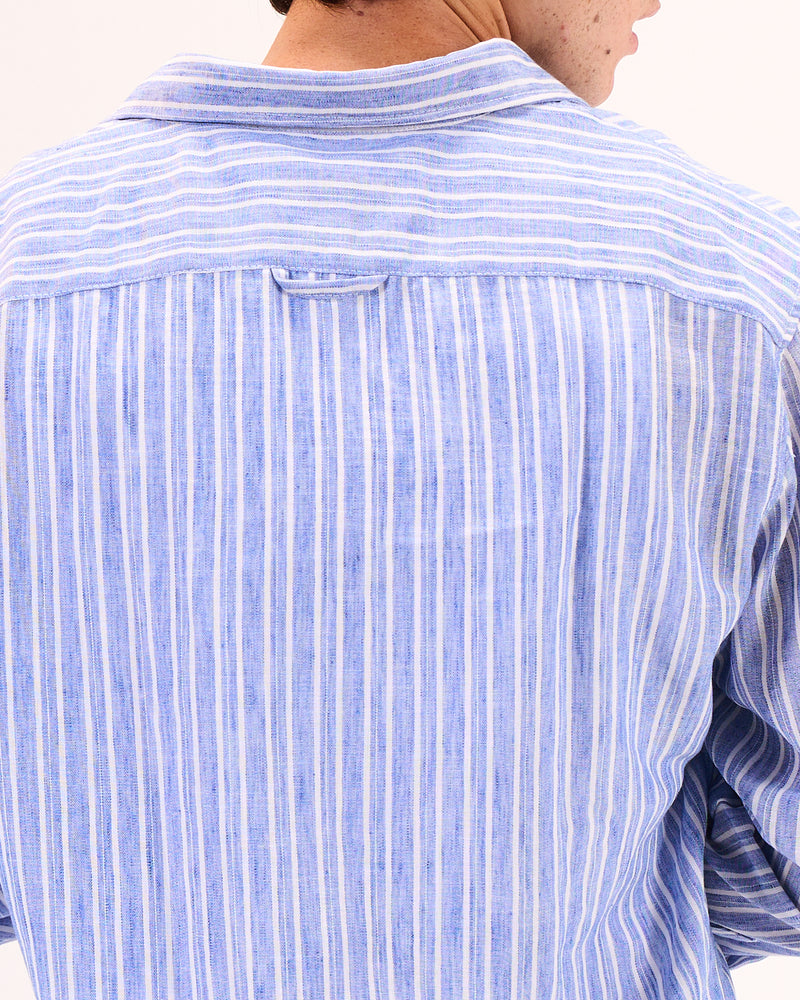 Striped blue Chemise