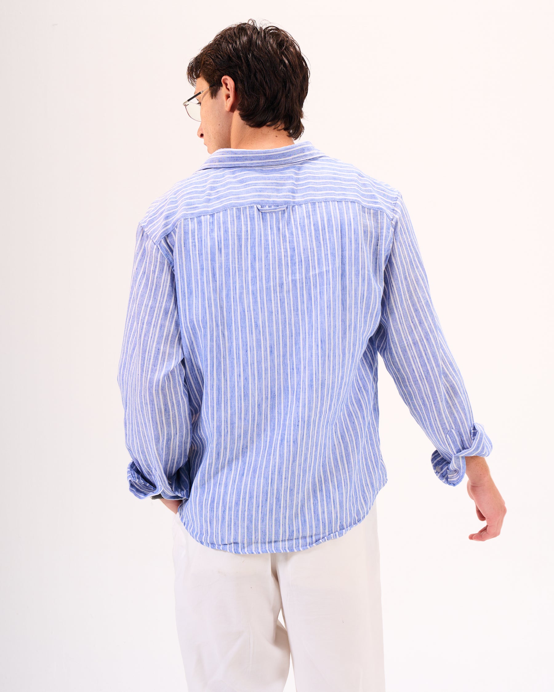 Striped blue Chemise