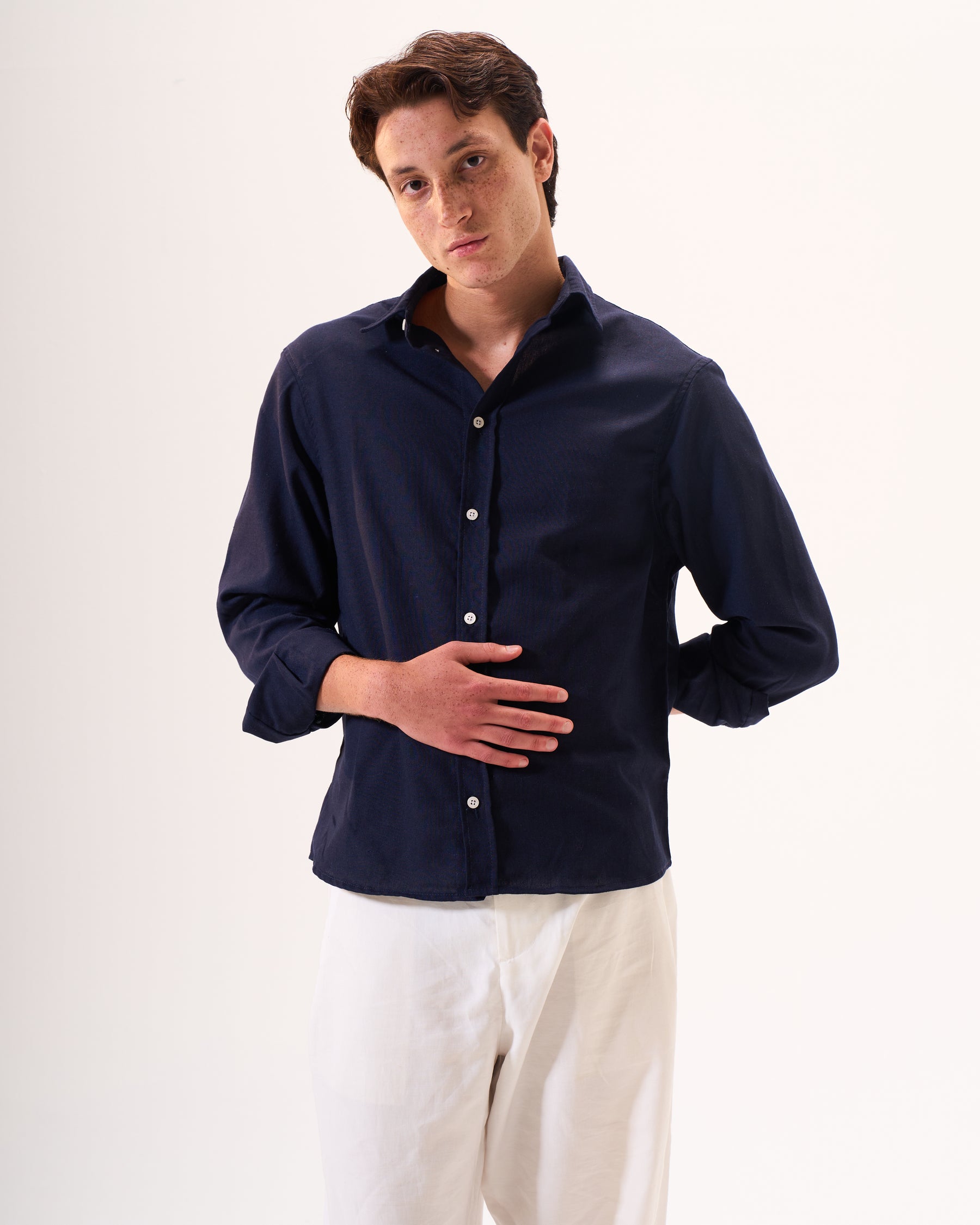Navy Blue Chemise