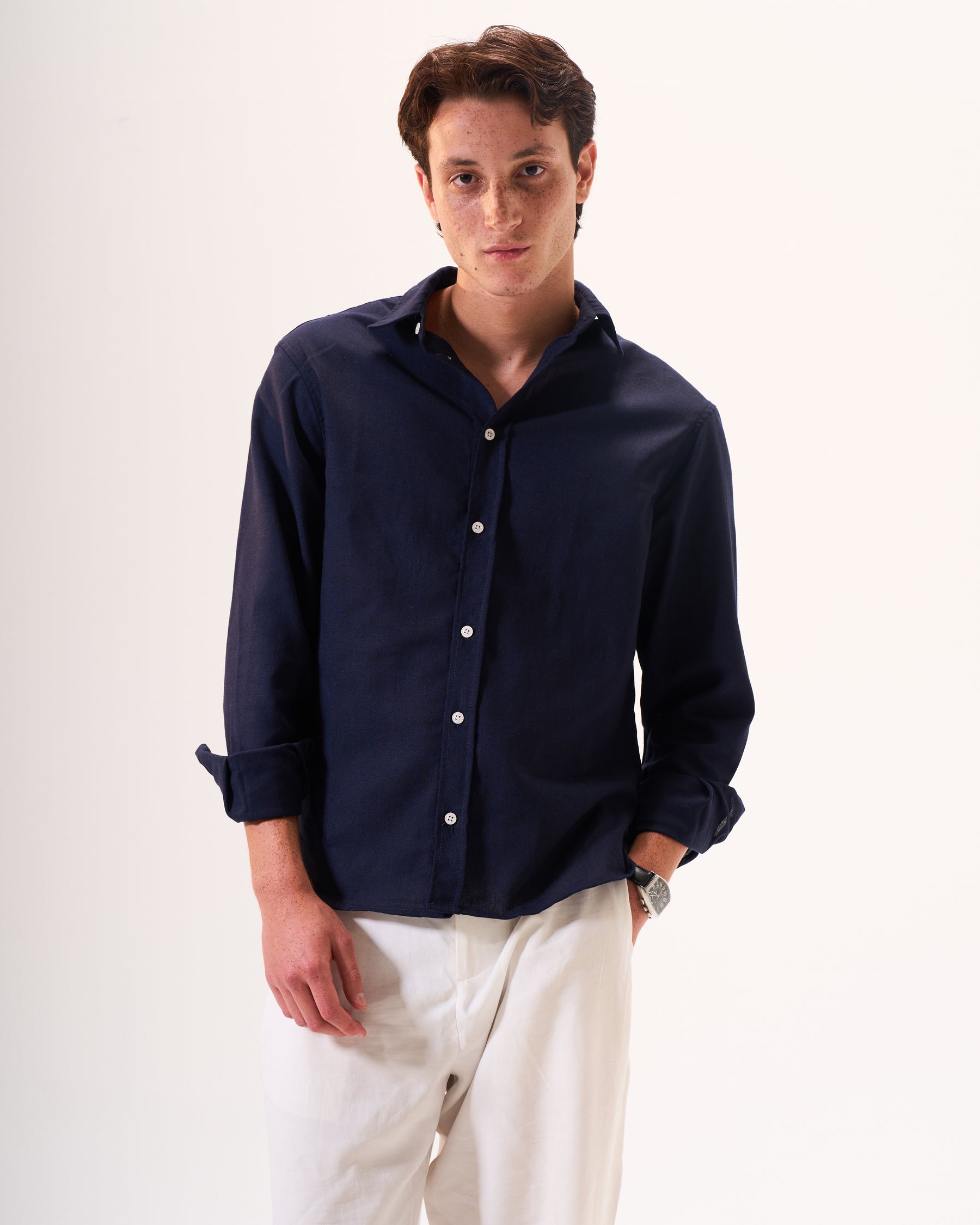 Navy Blue Chemise